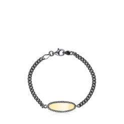 Dark Silver and Silver Vermeil Minne Bracelet