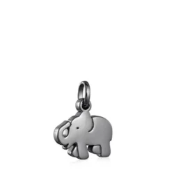 Dark Silver Sweet Dolls elephant Pendant