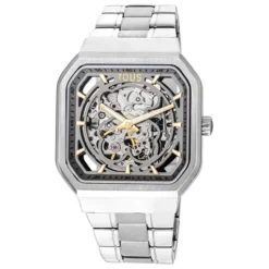 D-Bear Analogue watch with steel strap