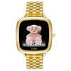 D-Connect Smartwatch with gold-colored IPG steel bracelet