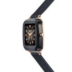 D-Connect Smartwatch with black silicone strap