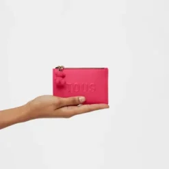 Fuchsia Change purse-cardholder TOUS Brenda