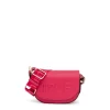 Fuchsia halfmoon mini Crossbody bag TOUS Brenda