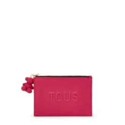Fuchsia TOUS La Rue New Change purse-cardholder