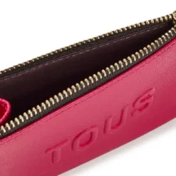 Fuchsia TOUS La Rue New Change purse-cardholder