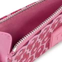 Fuchsia-colored Change purse-cardholder TOUS MANIFESTO Essence
