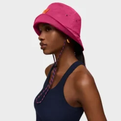 Fuchsia-colored Hat TOUS Bucket