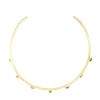 Glory Choker in Silver Vermeil with Gemstones