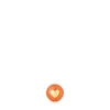 Gold and chalcedony heart Single earring TOUS Balloon
