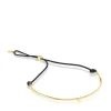 Gold and nylon TOUS Cool Joy Bracelet with bear