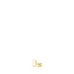 Gold Ear piercing with diamonds Les Classiques