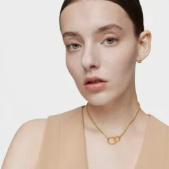 Gold Hold Necklace 37.5cm.