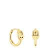 Gold Hoop earrings TOUS MANIFESTO