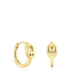 Gold Hoop earrings TOUS MANIFESTO