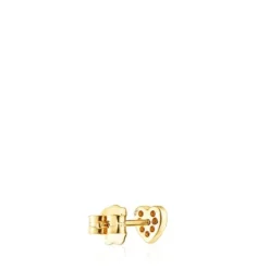 Gold Les Classiques Earring with diamonds