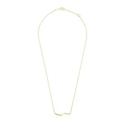 Gold Necklace with gemstones TOUS St. Tropez