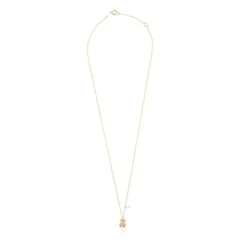 Gold Oceaan Necklace with pearl