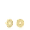 Gold Oursin Earrings