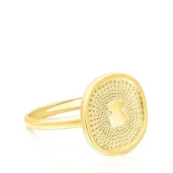 Gold Oursin Ring