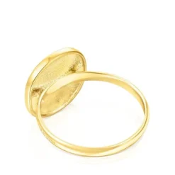 Gold Oursin Ring