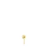 Gold single Hoop earring Sylvan