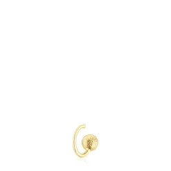 Gold single Hoop earring Sylvan
