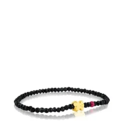 Gold Sweet Dolls Bracelet with rubies