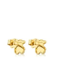 Gold Sweet Dolls Earrings with Diamonds