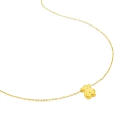 Gold Sweet Dolls Necklace Bear motif