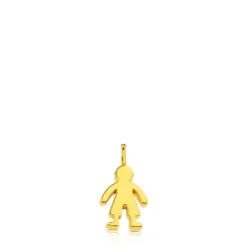 Gold Sweet Dolls Pendant Boy motif
