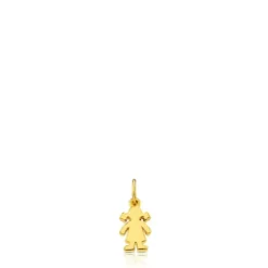 Gold Sweet Dolls Pendant Girl motif
