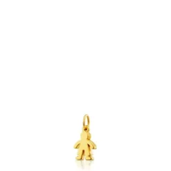 Gold Sweet Dolls Pendant Boy motif