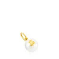 Gold Sweet Dolls Pendant with pearl