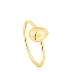 Gold Teardrop ring TOUS Balloon