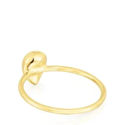 Gold Teardrop ring TOUS Balloon