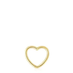 Gold TOUS Basics 1/2 Earring with heart motif