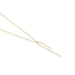 Gold TOUS Cool Joy Necklace with bear and star charms