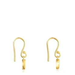 Gold TOUS Good Vibes cornucopia Earrings