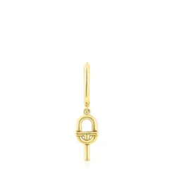 Gold TOUS MANIFESTO Single Earring