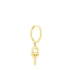Gold TOUS MANIFESTO Single Earring