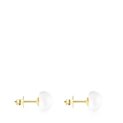 Gold TOUS Pearls Earrings with Pearls