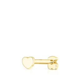 Gold TOUS Piercing Ear piercing with heart