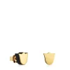 Gold tulip Earrings with onyx TOUS 1950
