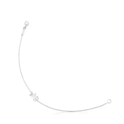 Gold Twist Bracelet with Diamond