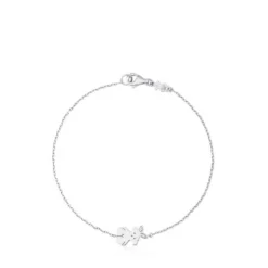 Gold Twist Bracelet with Diamond