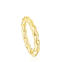 Gold Twisted Ring