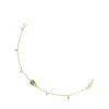 Gold Virtual Garden Bracelet with labradorite and gemstones