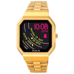 Gold-colored IP steel B-Connect Watch