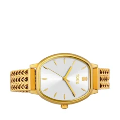Gold-colored IP Steel Osier Watch