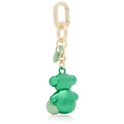 Green metal Key ring Bold Bear